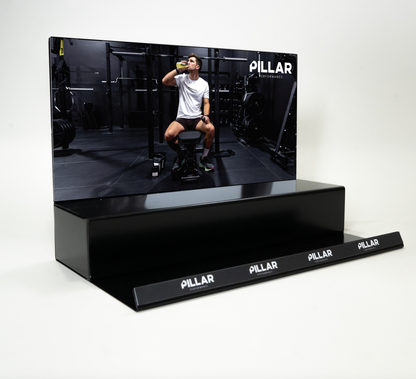 METAL POS DISPLAY & MAGNETISED GRAPHIC